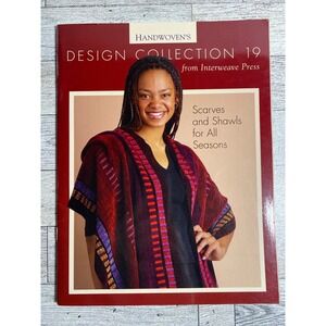 Handwoven Design Collection 19 Scarves Shawls Weaving Madelyn van der Hoogt 2002